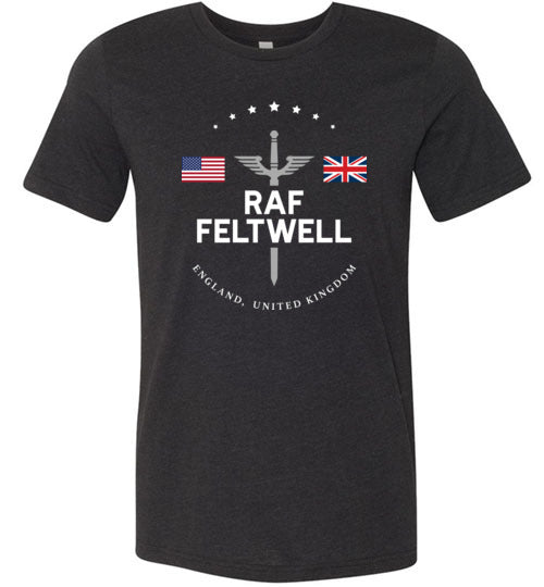 Load image into Gallery viewer, RAF Feltwell - Men&#39;s/Unisex Lightweight Fitted T-Shirt-Wandering I Store
