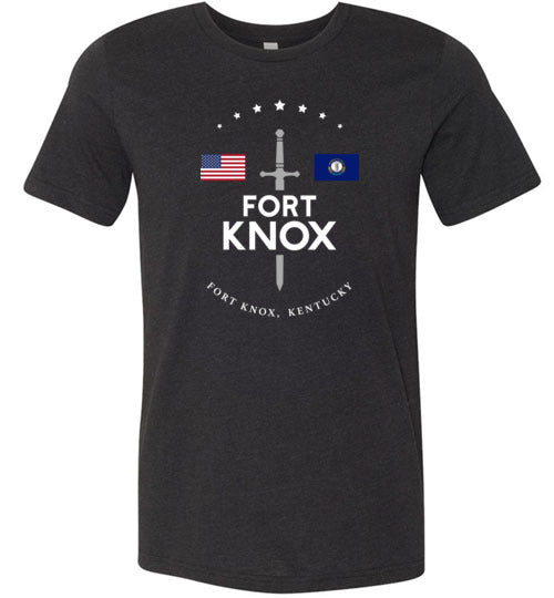 Load image into Gallery viewer, Fort Knox - Men&#39;s/Unisex Lightweight Fitted T-Shirt-Wandering I Store
