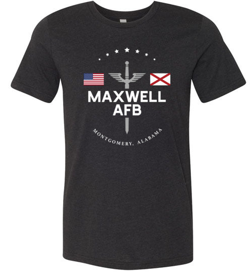Maxwell AFB - Men's/Unisex Lightweight Fitted T-Shirt-Wandering I Store