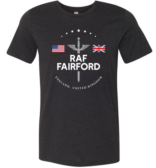 RAF Fairford - Men's/Unisex Lightweight Fitted T-Shirt-Wandering I Store