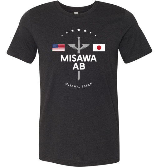 Misawa AB - Men's/Unisex Lightweight Fitted T-Shirt-Wandering I Store