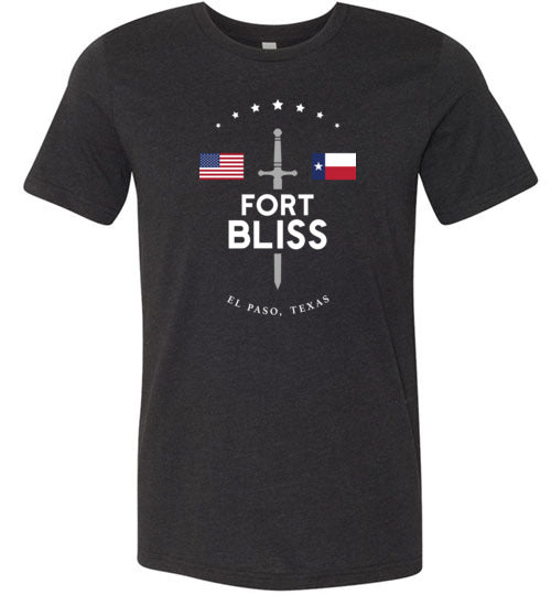 Fort Bliss - Men's/Unisex Lightweight Fitted T-Shirt-Wandering I Store