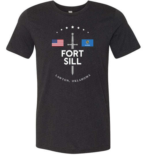 Fort Sill - Men's/Unisex Lightweight Fitted T-Shirt-Wandering I Store