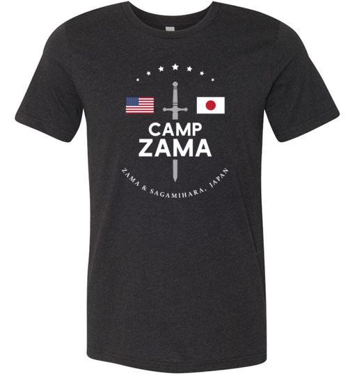 Camp Zama - Men's/Unisex Lightweight Fitted T-Shirt-Wandering I Store