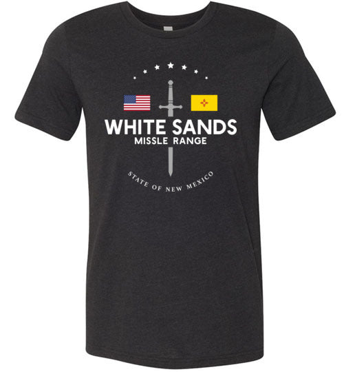 White Sands Missile Range - Men's/Unisex Lightweight Fitted T-Shirt-Wandering I Store