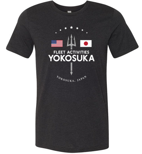 Fleet Activities Yokosuka - Men's/Unisex Lightweight Fitted T-Shirt-Wandering I Store