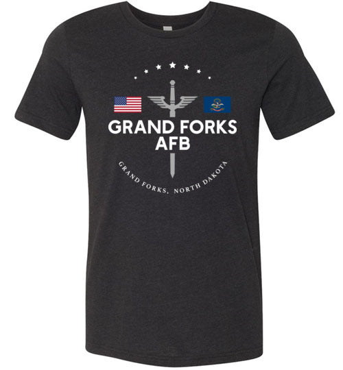 Load image into Gallery viewer, Grand Forks AFB - Men&#39;s/Unisex Lightweight Fitted T-Shirt-Wandering I Store
