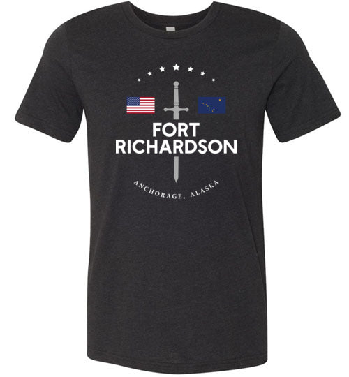 Fort Richardson - Men's/Unisex Lightweight Fitted T-Shirt-Wandering I Store