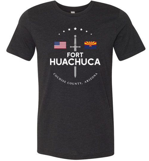Fort Huachuca - Men's/Unisex Lightweight Fitted T-Shirt-Wandering I Store