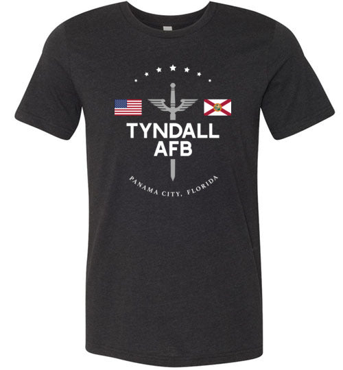 Tyndall AFB - Men's/Unisex Lightweight Fitted T-Shirt-Wandering I Store