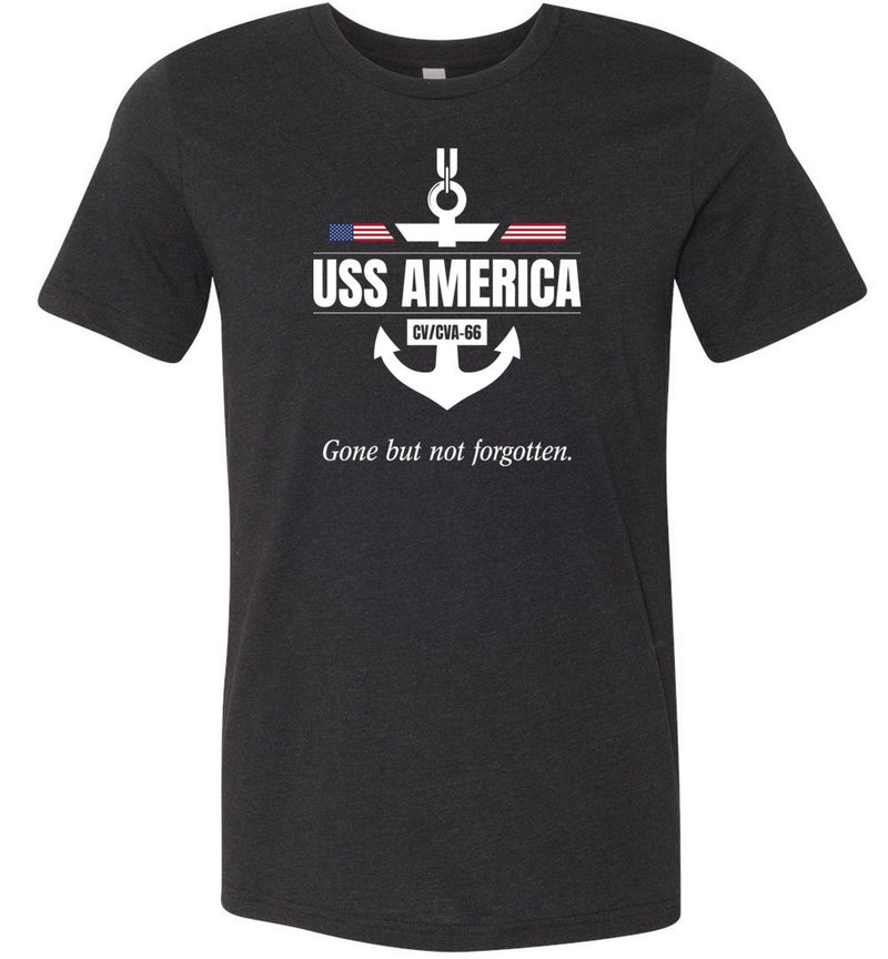 Load image into Gallery viewer, USS America CV/CVA-66 &quot;GBNF&quot; - Men&#39;s/Unisex Lightweight Fitted T-Shirt
