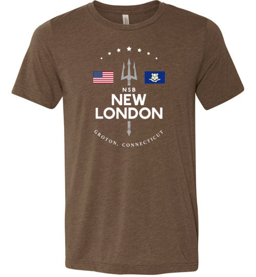 NSB New London - Men's/Unisex Lightweight Fitted T-Shirt-Wandering I Store