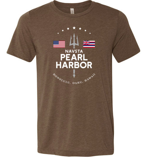 Load image into Gallery viewer, NAVSTA Pearl Harbor - Men&#39;s/Unisex Lightweight Fitted T-Shirt-Wandering I Store
