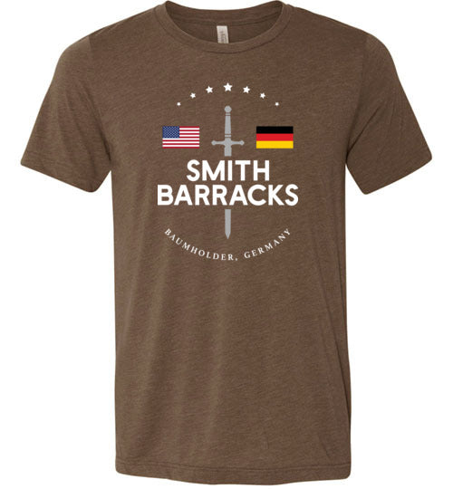 Smith Barracks (Baumholder) - Men's/Unisex Lightweight Fitted T-Shirt-Wandering I Store