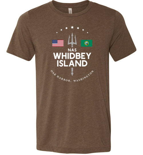 NAS Whidbey Island - Men's/Unisex Lightweight Fitted T-Shirt-Wandering I Store
