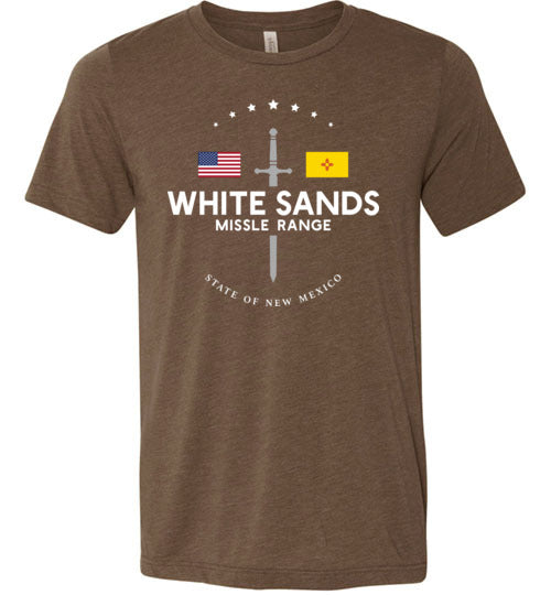 Load image into Gallery viewer, White Sands Missile Range - Men&#39;s/Unisex Lightweight Fitted T-Shirt-Wandering I Store
