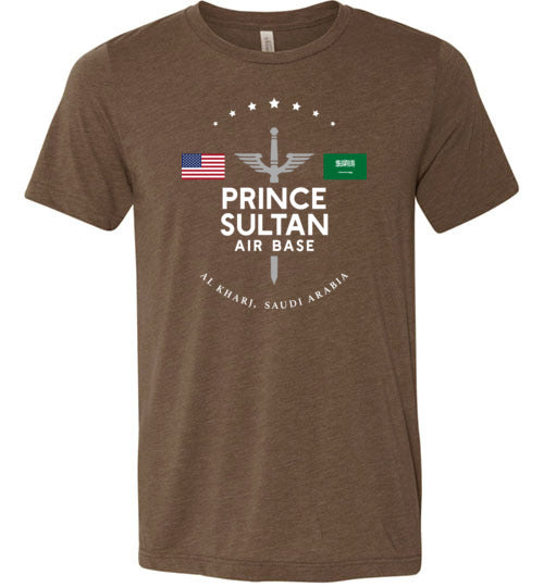 Prince Sultan Air Base - Men's/Unisex Lightweight Fitted T-Shirt-Wandering I Store