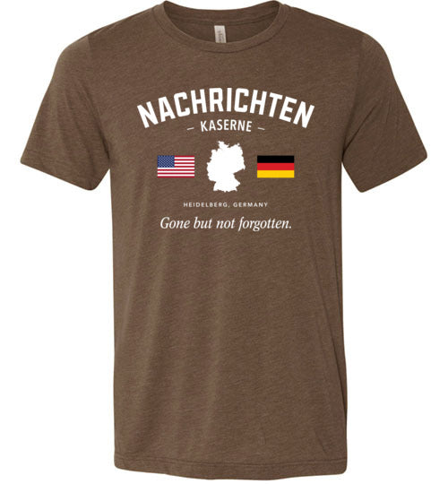 Nachrichten Kaserne "GBNF" - Men's/Unisex Lightweight Fitted T-Shirt-Wandering I Store