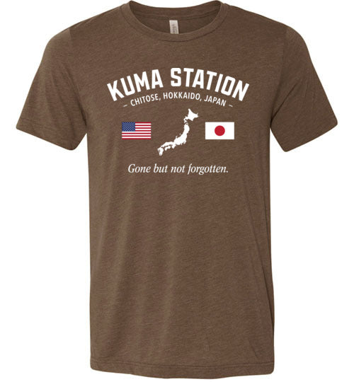 Load image into Gallery viewer, Kuma Station &quot;GBNF&quot; - Men&#39;s/Unisex Lightweight Fitted T-Shirt-Wandering I Store
