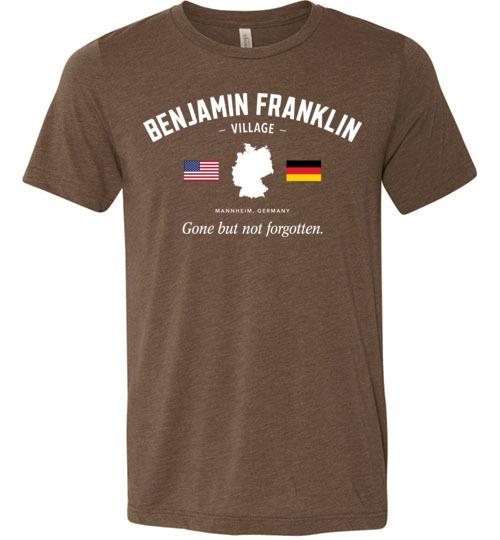 Load image into Gallery viewer, Benjamin Franklin Village &quot;GBNF&quot; - Men&#39;s/Unisex Lightweight Fitted T-Shirt
