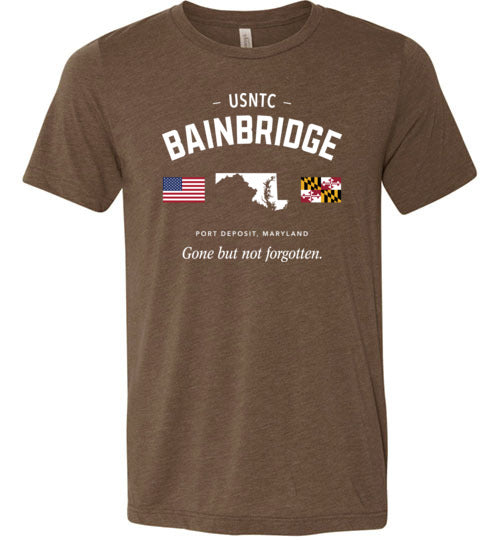 Load image into Gallery viewer, USNTC Bainbridge &quot;GBNF - Men&#39;s/Unisex Lightweight Fitted T-Shirt-Wandering I Store
