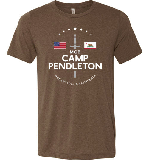 MCB Camp Pendleton - Men's/Unisex Lightweight Fitted T-Shirt-Wandering I Store