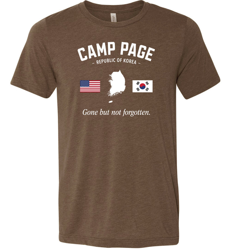 Load image into Gallery viewer, Camp Page &quot;GBNF&quot; - Men&#39;s/Unisex Lightweight Fitted T-Shirt
