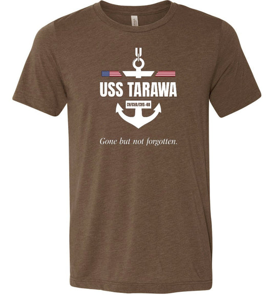 USS Tarawa CV/CVA/CVS-40 "GBNF" - Men's/Unisex Lightweight Fitted T-Shirt