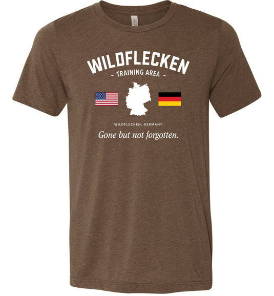 Wildflecken Training Area "GBNF" - Men's/Unisex Lightweight Fitted T-Shirt