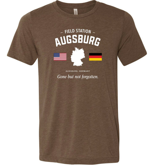 Field Station Augsburg "GBNF" - Men's/Unisex Lightweight Fitted T-Shirt