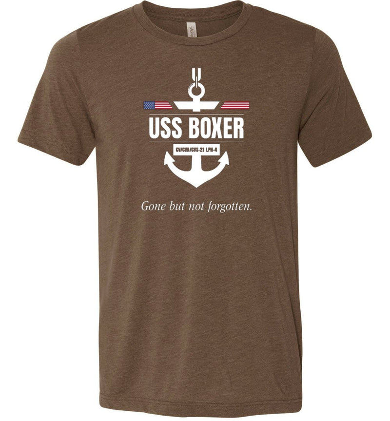 Load image into Gallery viewer, USS Boxer CV/CVA/CVS-21 LPH-4 &quot;GBNF&quot; - Men&#39;s/Unisex Lightweight Fitted T-Shirt
