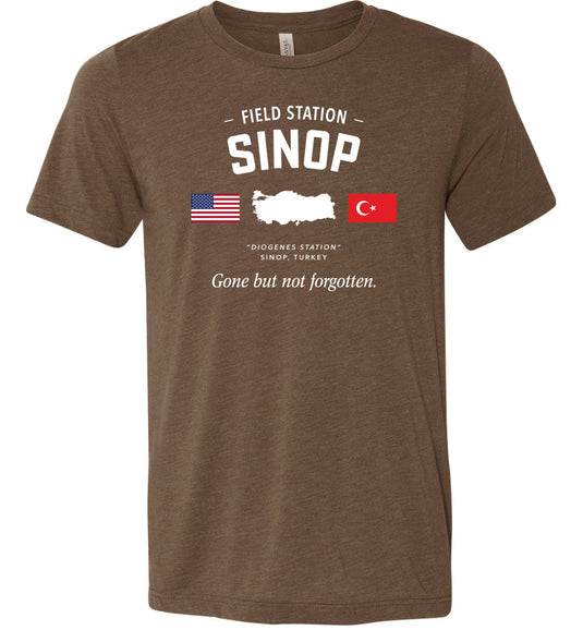 Field Station Sinop "GBNF" - Men's/Unisex Lightweight Fitted T-Shirt
