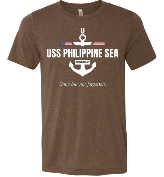 USS Philippine Sea CV/CVA/CVS-47 "GBNF" - Men's/Unisex Lightweight Fitted T-Shirt