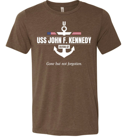 USS John F. Kennedy CV/CVA-67 "GBNF" - Men's/Unisex Lightweight Fitted T-Shirt