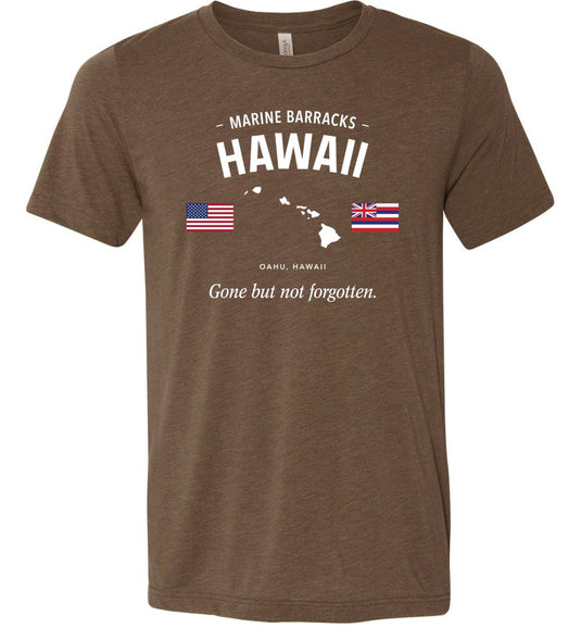 Marine Barracks Hawaii "GBNF" - Men's/Unisex Lightweight Fitted T-Shirt