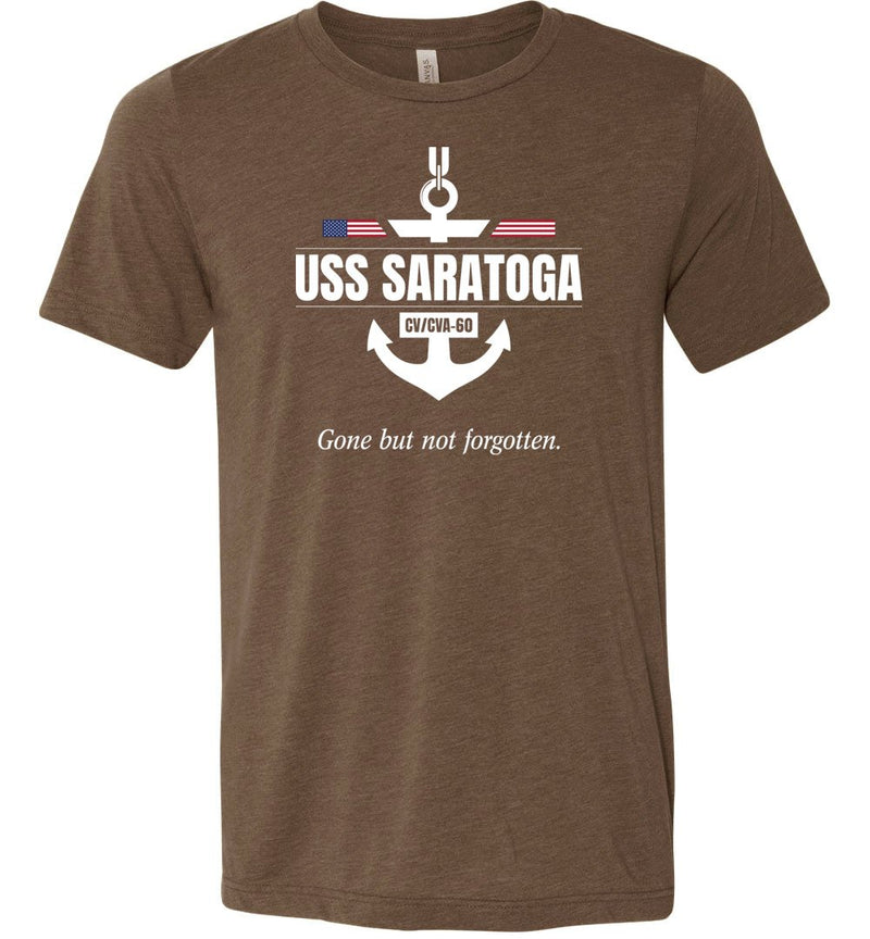 Load image into Gallery viewer, USS Saratoga CV/CVA-60 &quot;GBNF&quot; - Men&#39;s/Unisex Lightweight Fitted T-Shirt
