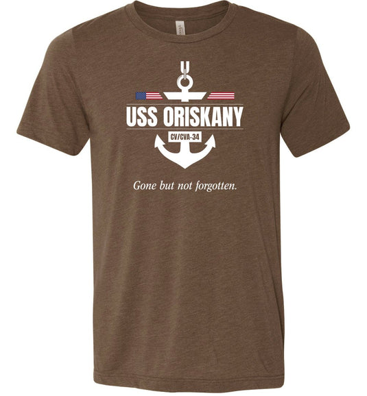 USS Oriskany CV/CVA-34 "GBNF" - Men's/Unisex Lightweight Fitted T-Shirt