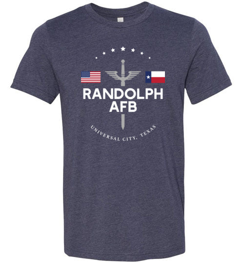 Randolph AFB - Men's/Unisex Lightweight Fitted T-Shirt-Wandering I Store