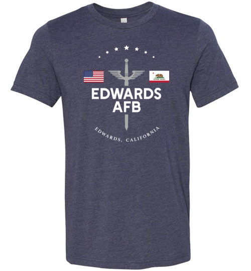 Edwards AFB - Men's/Unisex Lightweight Fitted T-Shirt-Wandering I Store