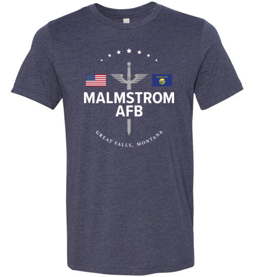 Malmstrom AFB - Men's/Unisex Lightweight Fitted T-Shirt-Wandering I Store