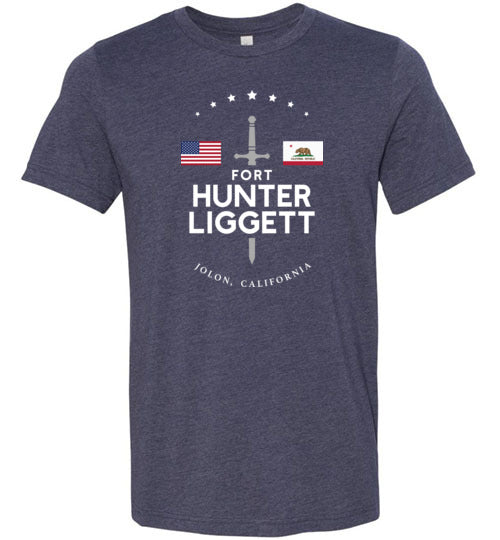 Fort Hunter Liggett - Men's/Unisex Lightweight Fitted T-Shirt-Wandering I Store