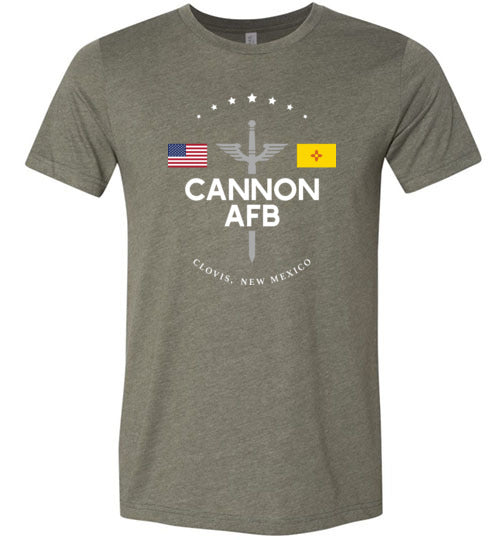 Cannon AFB - Men's/Unisex Lightweight Fitted T-Shirt-Wandering I Store
