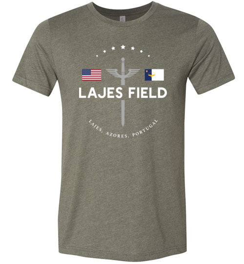 Load image into Gallery viewer, Lajes Field - Men&#39;s/Unisex Lightweight Fitted T-Shirt-Wandering I Store
