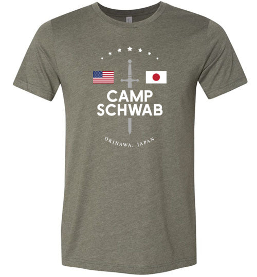 Camp Schwab - Men's/Unisex Lightweight Fitted T-Shirt-Wandering I Store