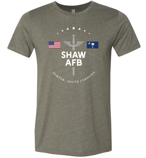 Load image into Gallery viewer, Shaw AFB - Men&#39;s/Unisex Lightweight Fitted T-Shirt-Wandering I Store
