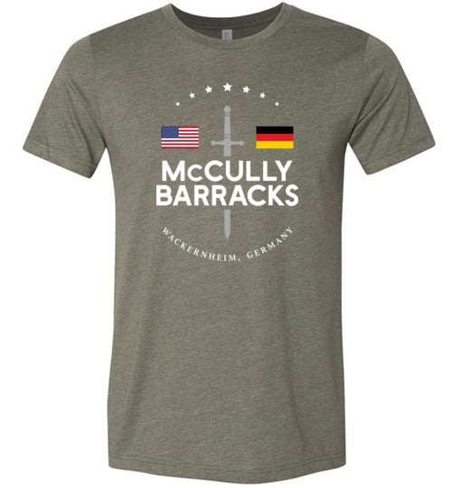 McCully Barracks - Men's/Unisex Lightweight Fitted T-Shirt-Wandering I Store