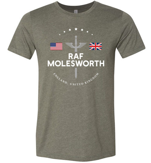 RAF Molesworth - Men's/Unisex Lightweight Fitted T-Shirt-Wandering I Store