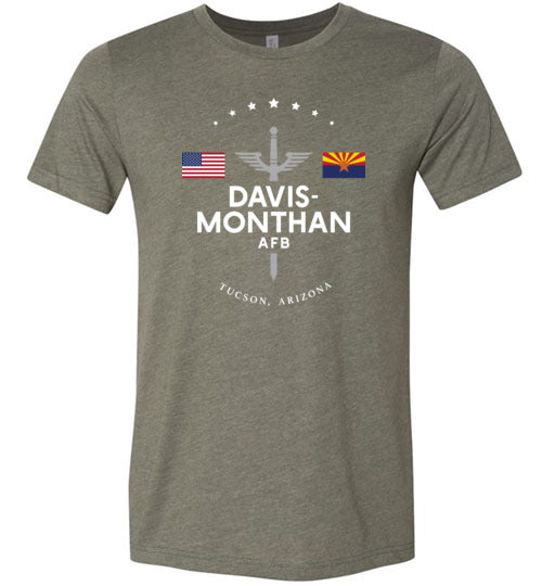 Load image into Gallery viewer, Davis-Monthan AFB - Men&#39;s/Unisex Lightweight Fitted T-Shirt-Wandering I Store
