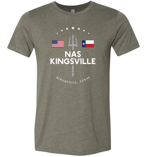 NAS Kingsville - Men's/Unisex Lightweight Fitted T-Shirt-Wandering I Store