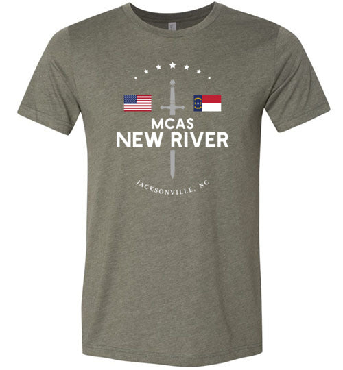 Load image into Gallery viewer, MCAS New River - Men&#39;s/Unisex Lightweight Fitted T-Shirt-Wandering I Store
